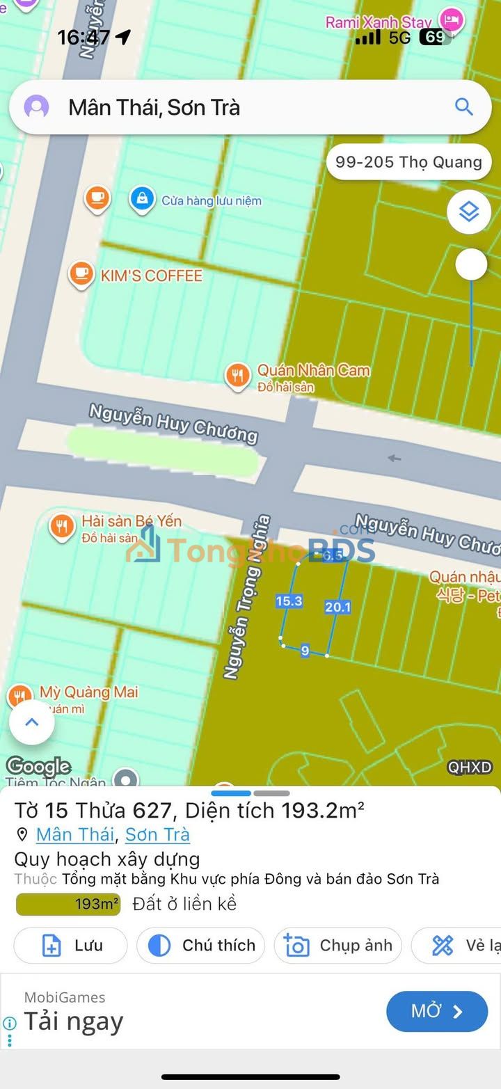 Nhà phố Nguyễn Huy Chương 193m² - Vị trí đắc địa kinh doanh!