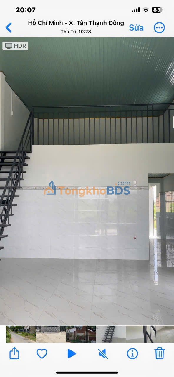 Nhà phố Tân Thạnh Đông Củ Chi 564m² giá 5.8 tỷ - Mặt tiền kinh doanh