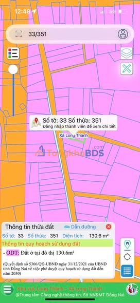 Đất Kim Sơn, Long Thành ~137m² giá 3,5 tỷ