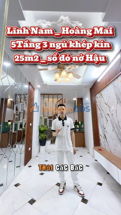 Nhà riêng Lĩnh Nam Hoàng Mai 25m² giá 3 tỷ - Sổ đỏ sẵn