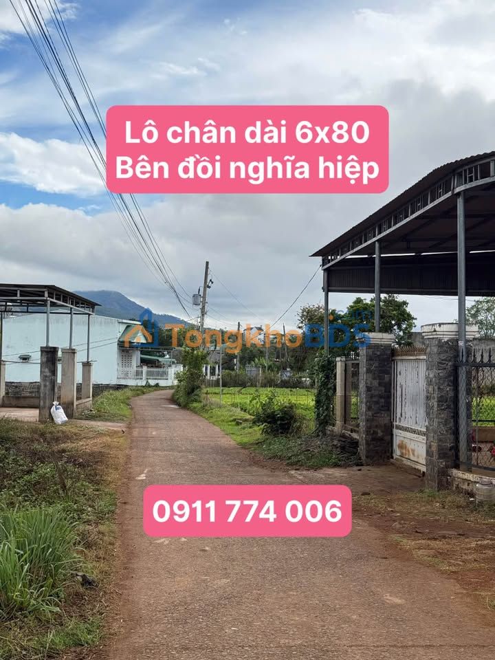 Đất Nghĩa Hiệp, Đức Trọng 480m² - 1.5 tỷ sổ rõ