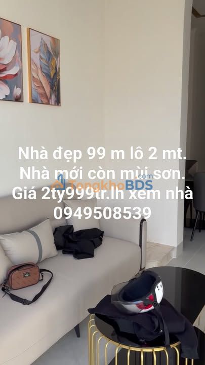 Nhà phố 2 mặt tiền Phú Trinh 99m² giá 2.999 tỷ