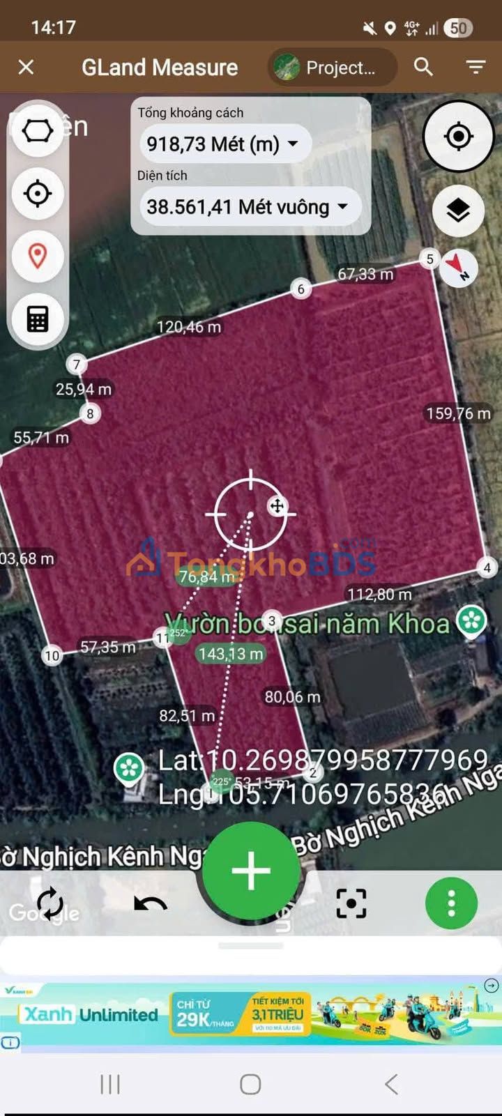 Đất Vườn Long Thắng Lai Vung 40,000m² - Giá thuê tốt, tiềm năng cao!