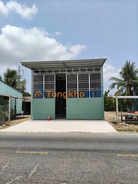 Cho thuê Kho Xưởng Châu Thành Tiền Giang 210m² Container vào tận nơi