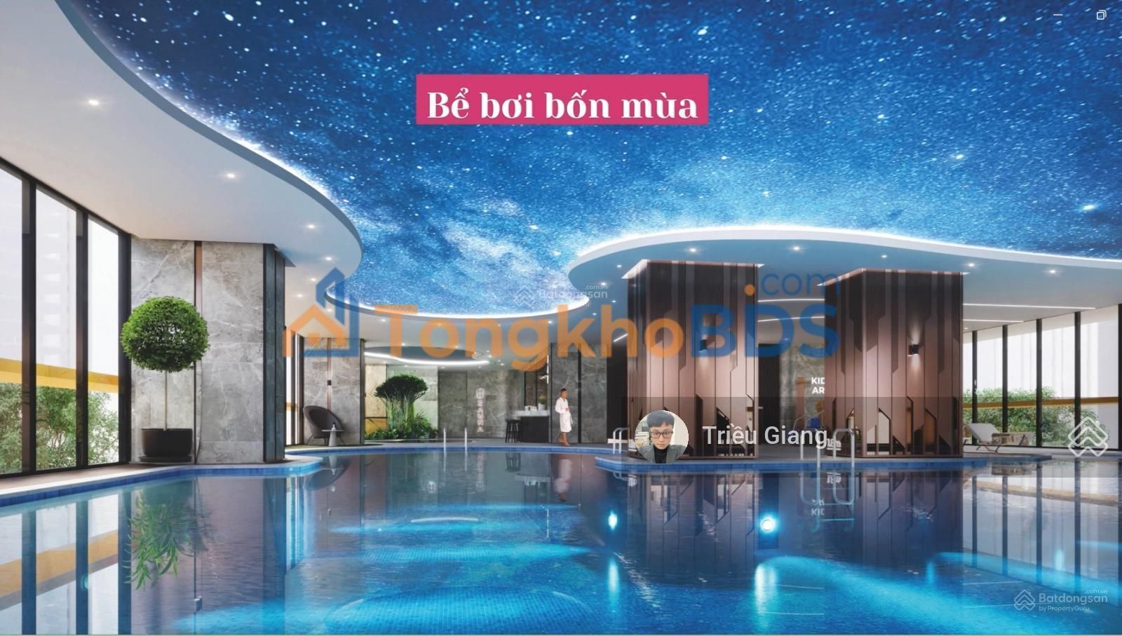 Căn hộ 2PN+1 Viha Complex 80m² view bể bơi đẹp nhất dự án