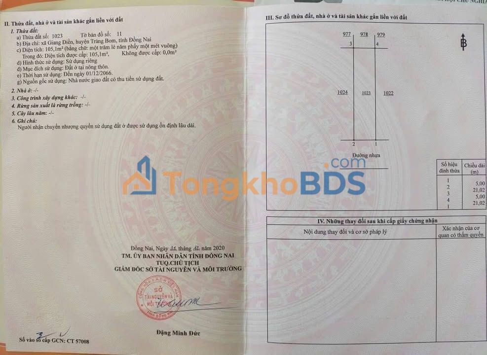 Đất nền The Viva City Trảng Bom 105m² giá 7xx triệu - Sổ đỏ chính chủ