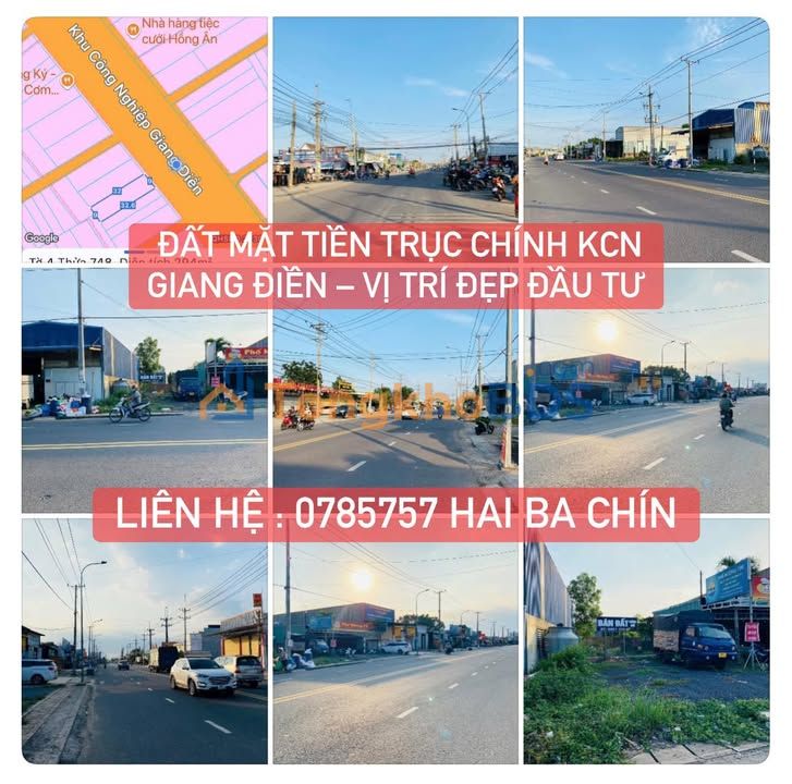 Đất nền KCN Giang Điền 288m² - Vị trí đắc địa, sổ đỏ chính chủ