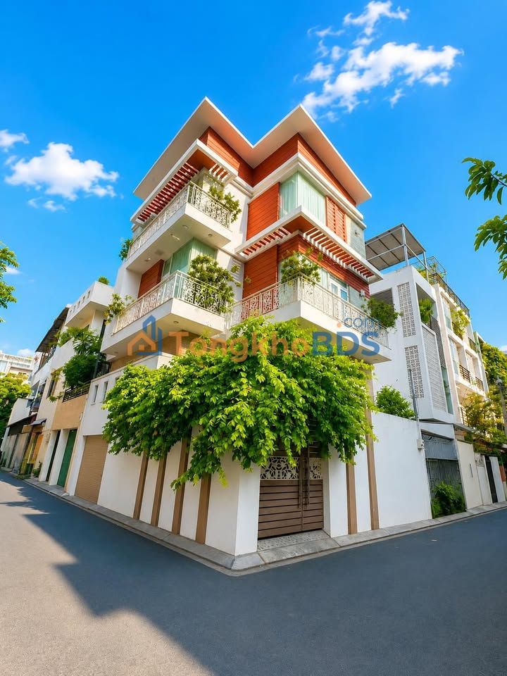 Biệt thự góc 2 mặt tiền Hoàng Hoa Thám 70m² - Vị trí kim cương