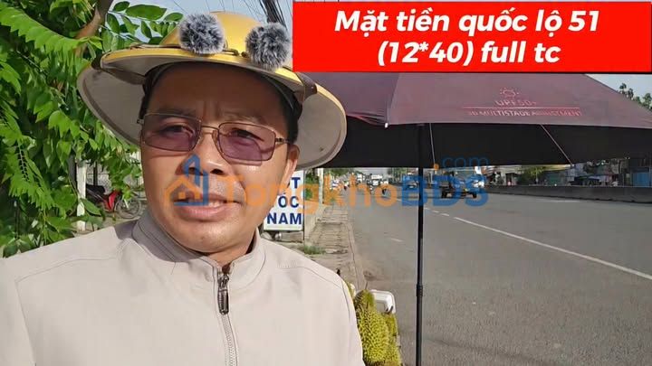 Nhà phố mặt tiền Quốc lộ 51, Long Thành 480m² - Đầu tư dòng tiền ngay